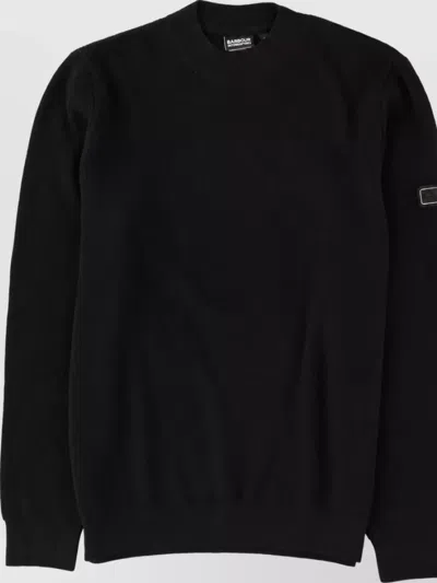 Barbour International Knit Jumper In Black