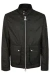 BARBOUR BARBOUR INTERNATIONAL LUTLAW HARRINGTON HIGH NECK JACKET