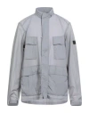 Barbour International Man Jacket Grey Size S Polyamide In Gray