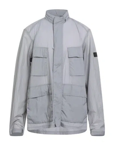 Barbour International Man Jacket Grey Size S Polyamide In Gray