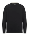 Barbour International Man Sweater Midnight Blue Size Xxl Cotton In Black