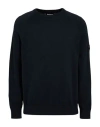 Barbour International Man Sweater Midnight Blue Size Xxl Cotton In Blue