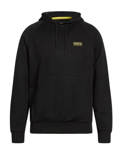 Barbour International Man Sweatshirt Black Size Xxl Polyester, Cotton In Multi
