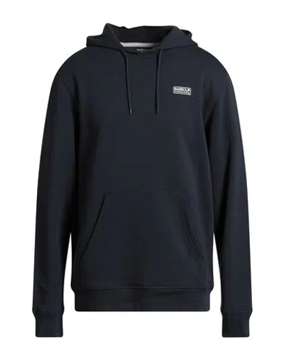 Barbour International Man Sweatshirt Navy Size L Cotton, Polyester In Blue