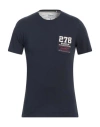 Barbour International Man T-shirt Navy Size S Cotton In Navy