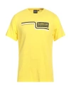 Barbour International Man T-shirt Yellow Size M Cotton In Yellow