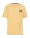 Barbour International Man T-shirt Yellow Size Xl Cotton