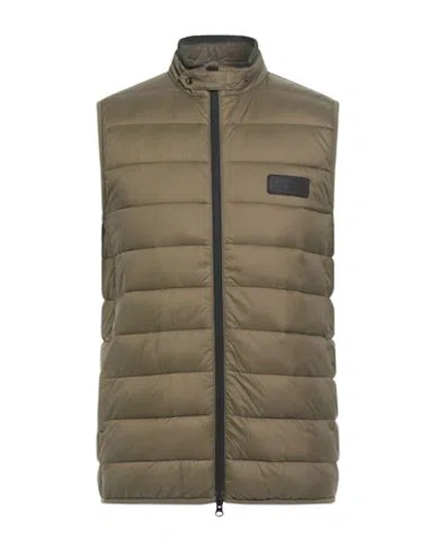 Barbour International Man Vest Military Green Size S Polyamide
