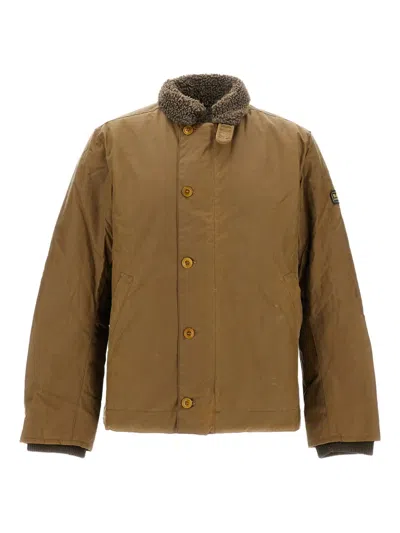 Barbour International Mayburn Jacket In Brown