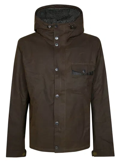 Barbour International Men's Kevlar Wax Jacket In Verde