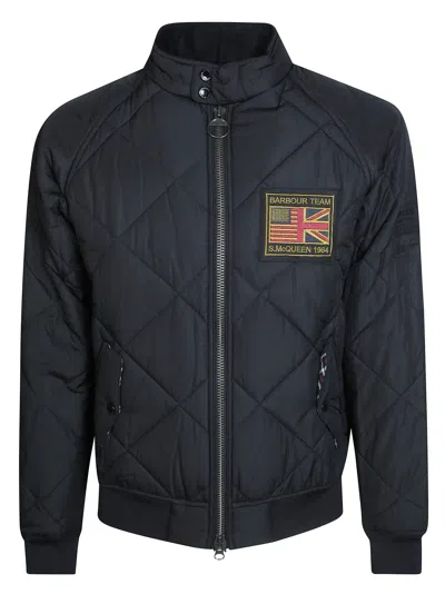 Barbour International Men's Quilted Merchant Jacket In Black