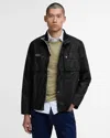 Barbour International Merton Mens Wax Jacket In Black