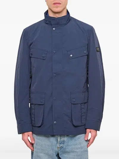 Barbour International Modern Duke Jacket In Blue