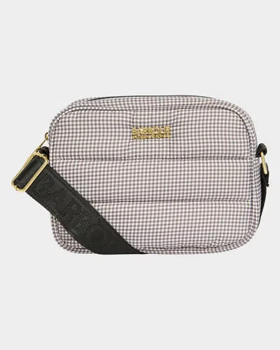 Barbour International Monaco Check Womens Crossbody Bag In Multi