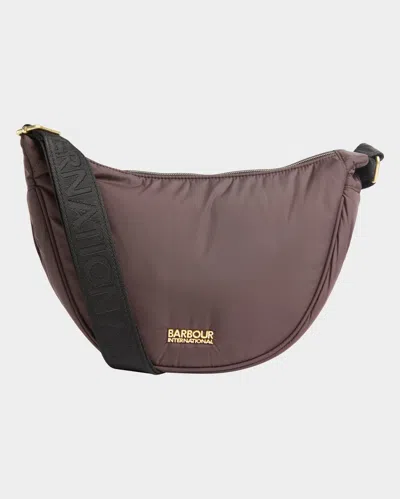 Barbour International Monaco Womens Sling Bag In Brown