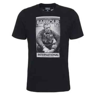 Barbour International Mount T-shirt Classic Black