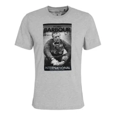 Barbour International Mount T-shirt Grey Marl