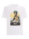 Barbour International Nicholl Steve Mcqueen Graphic T-shirt In White
