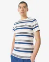 Barbour International Norwood Mens Striped T-shirt In White