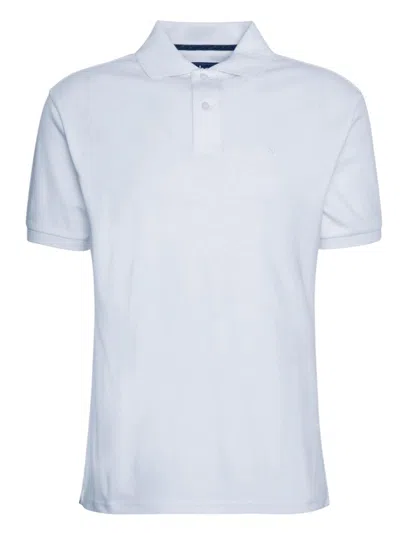 Barbour International Polo Man  - Hylton Interlock Polo Shirt - White