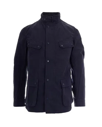 Barbour International Premium International Mini Coat For Men In Black