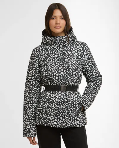 Barbour International Printed Jada Womens Puffer Jacket