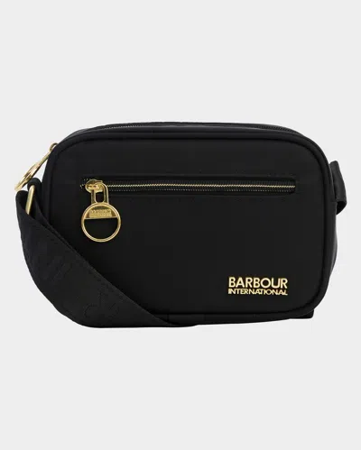 Barbour International Qualify Womens Mini Crossbody Bag In Black