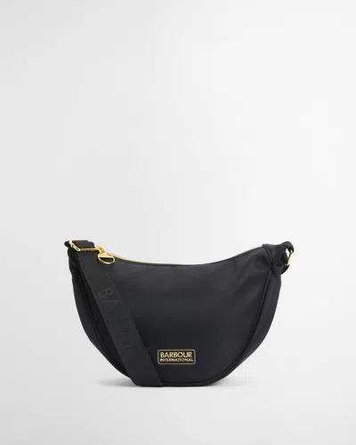 Barbour International Qualify Womens Sling Bag In Black