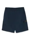 Barbour International Raised-logo Shorts In Blue