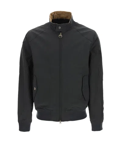 Barbour International Rectifier Bomber Jacket In Black