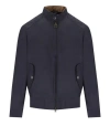 Barbour International Rectifier Bomber Jacket In Blue
