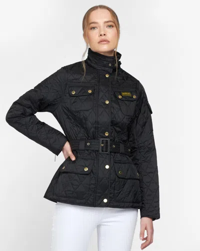Barbour International Regular Lightweight Womens Quilted Jacket In Black