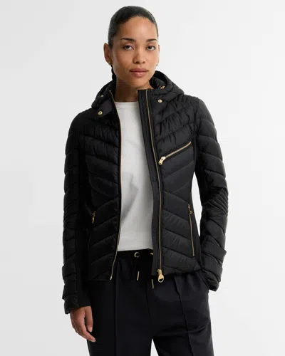 Barbour International Salengro Womens Quilted Jacket In Black