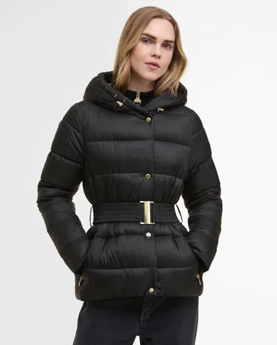 Barbour International Short Track Line Womens Puffer Jacket