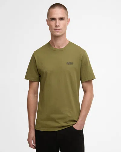 Barbour International Small Logo Mens T-shirt In Green