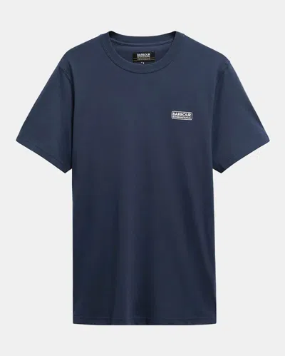 Barbour International Small Logo Mens T-shirt In Blue