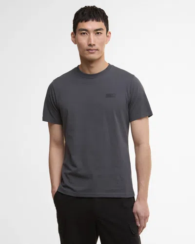 Barbour International Small Logo Mens T-shirt In Gray