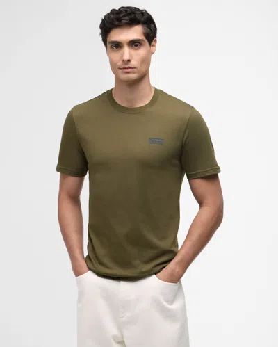 Barbour International Small Logo Mens T-shirt In Green