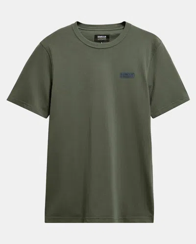 Barbour International Small Logo Mens T-shirt In Green