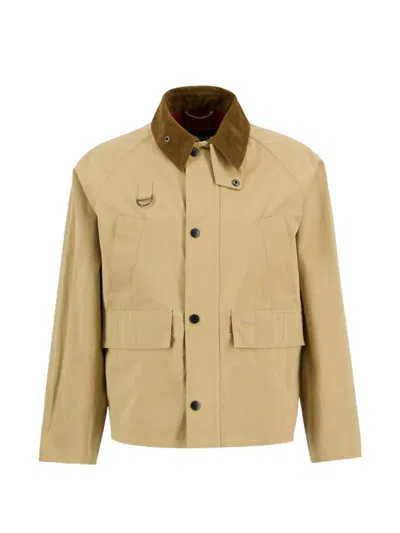 Barbour International Solar Spey Jacket In Gold