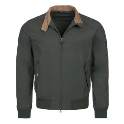 Barbour International Steve Mcqueen™ Rectifier Harrington Casual Jacket Sage In Green