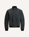 Barbour International Traction Waxed Button-fastening Flap-pocket Jacket In Multi