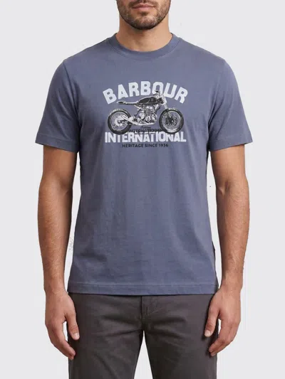 Barbour International T-shirt Men  In Blue