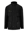 Barbour Logo Patch Waxed Field Jacket