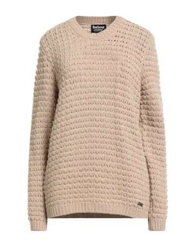 Barbour International Woman Sweater Beige Size 10 Merino Wool, Viscose, Polyamide, Cashmere In Neutral