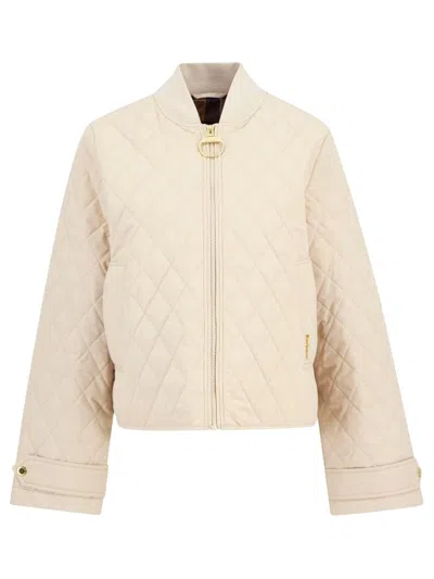 Barbour International Women's Jackets  - Whillan Quilted Jacket - Sand In Neutral