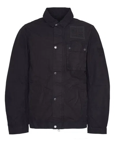 Barbour International Workers Casual Jacket In Black