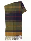 Barbour Inverness Tartan Wool Scarf In Multi