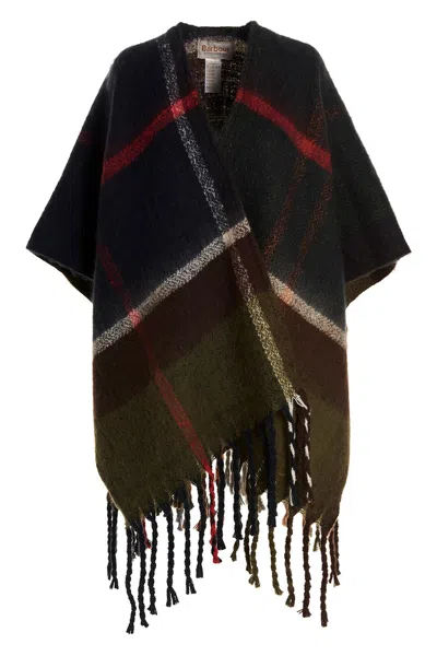 Barbour 'isla Boucle Serape' Cape In Multi