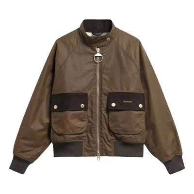 Pre-owned Barbour Ivybridge Wax Jacket 'beech/ancient' | Tan | Women's Size 12